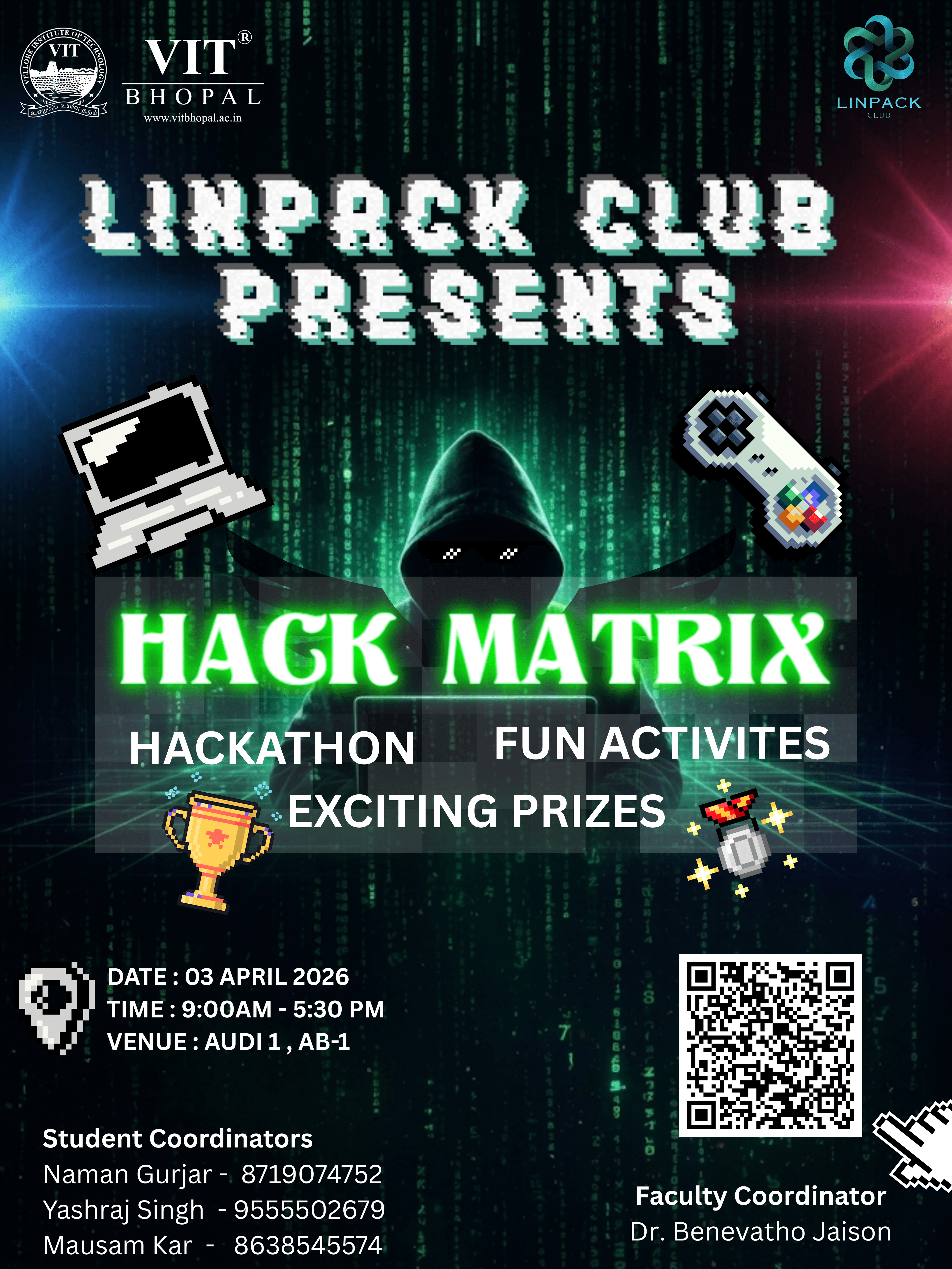 Hack Matrix Event Poster